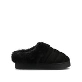 Black Faux Suede