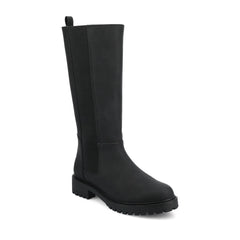 Brandi Knee-High Boots in Extra Wide Calf - Vintage Black
