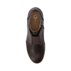 Clara Wedge Sneakers in Statement - Chocolate