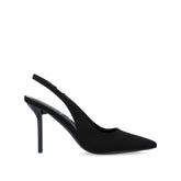 Black Faux Suede