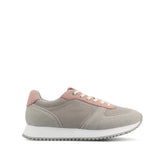 Flow Casual Lace-Up Sneakers - Light Grey