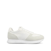 Flow Casual Lace-Up Sneakers - White