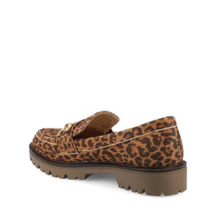 JESSAMEY Leopard Loafer Flat