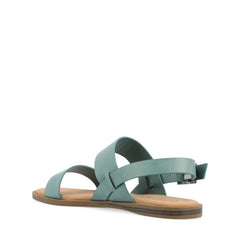 Blue Lavine Vegan Leather Sandals