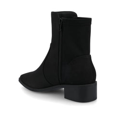 RENNA Chelsea Boots in Wide - Black Suede