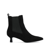 Black Faux Suede