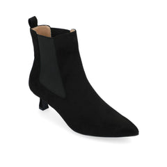 Black Faux Suede