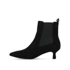 Black Faux Suede
