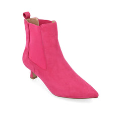 Pink Faux Suede