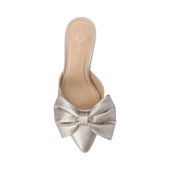 TIARRA SPARKLE STILETTO HEELS IN WIDE - Champagne Sparkle