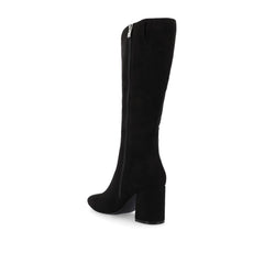 AMEYLIA Wide Calf Knee-High Boots - Black
