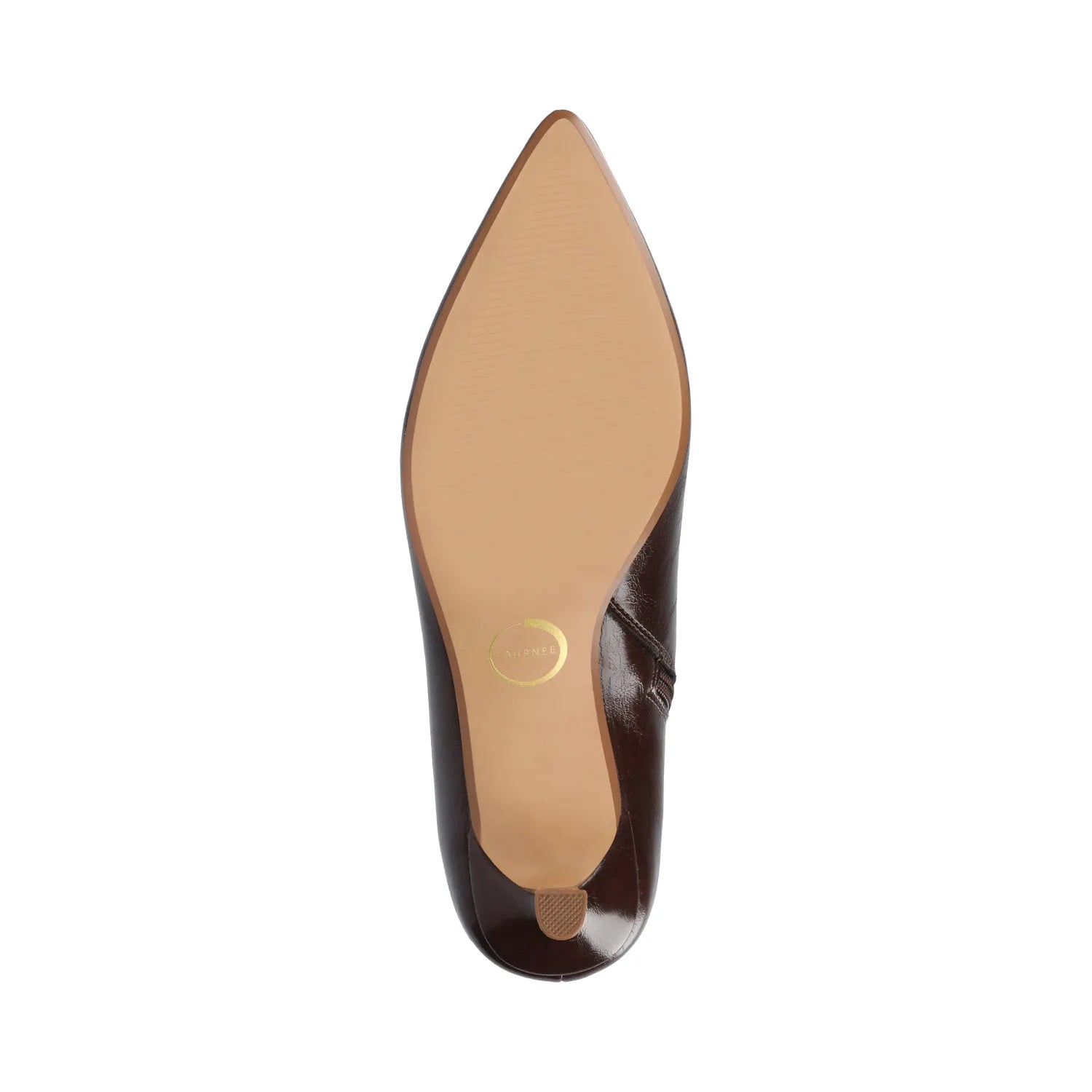 Chocolate Pointed Toe Booties