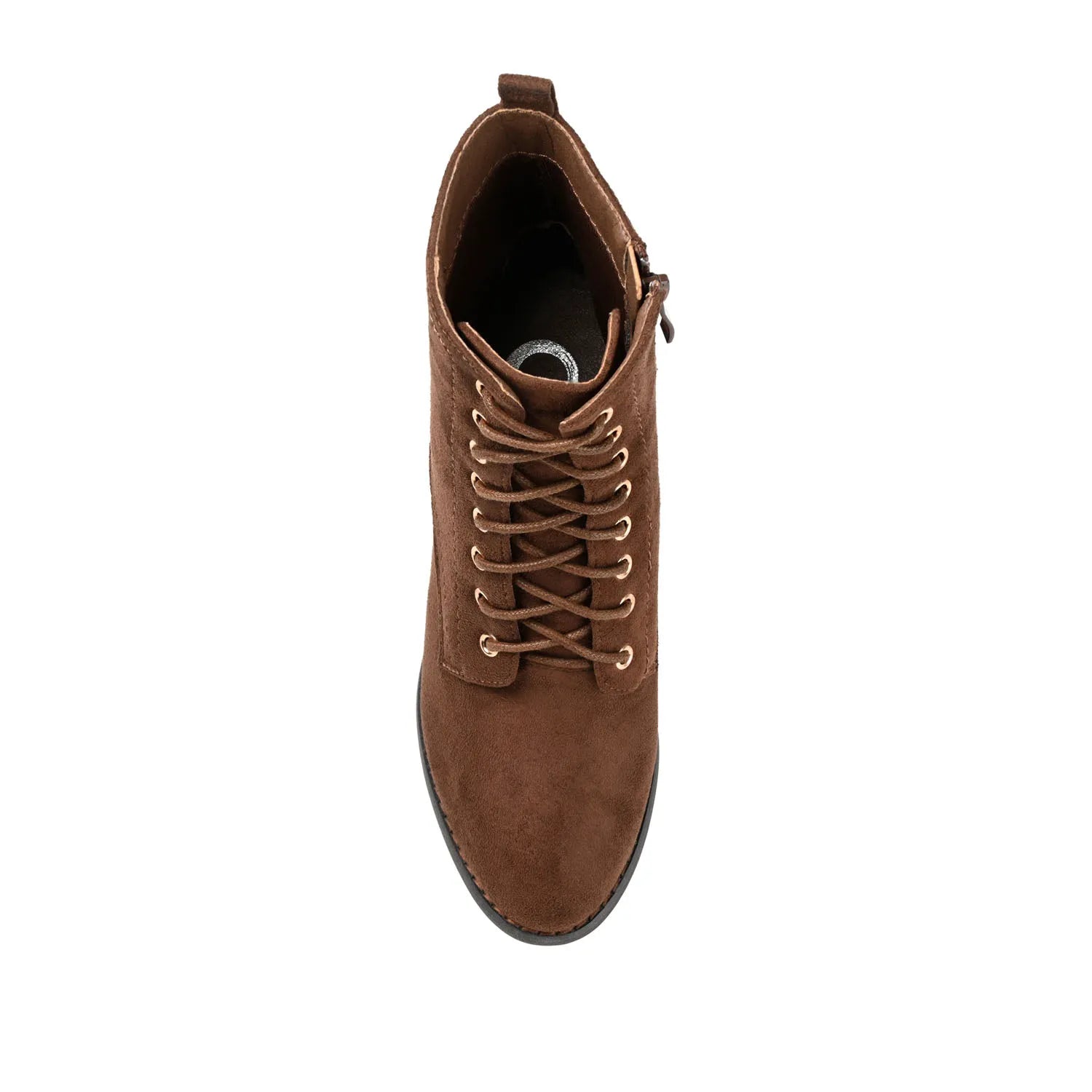 Brown Faux Suede