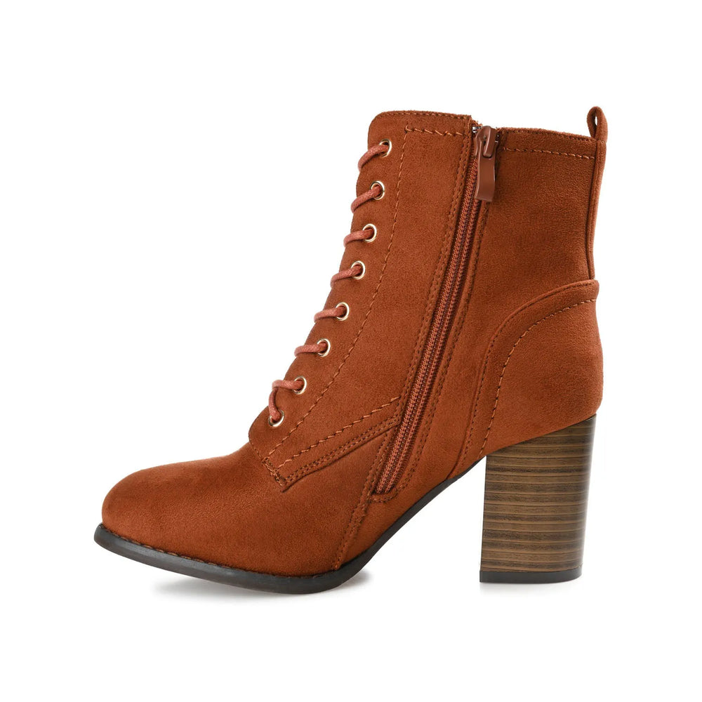 Rust Faux Suede