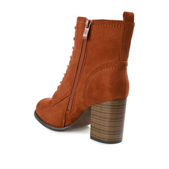 Rust Faux Suede