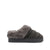 Charcoal Faux Suede