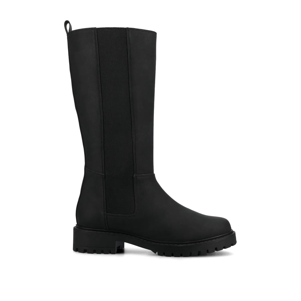 Brandi Knee-High Boots in Extra Wide Calf - Vintage Black