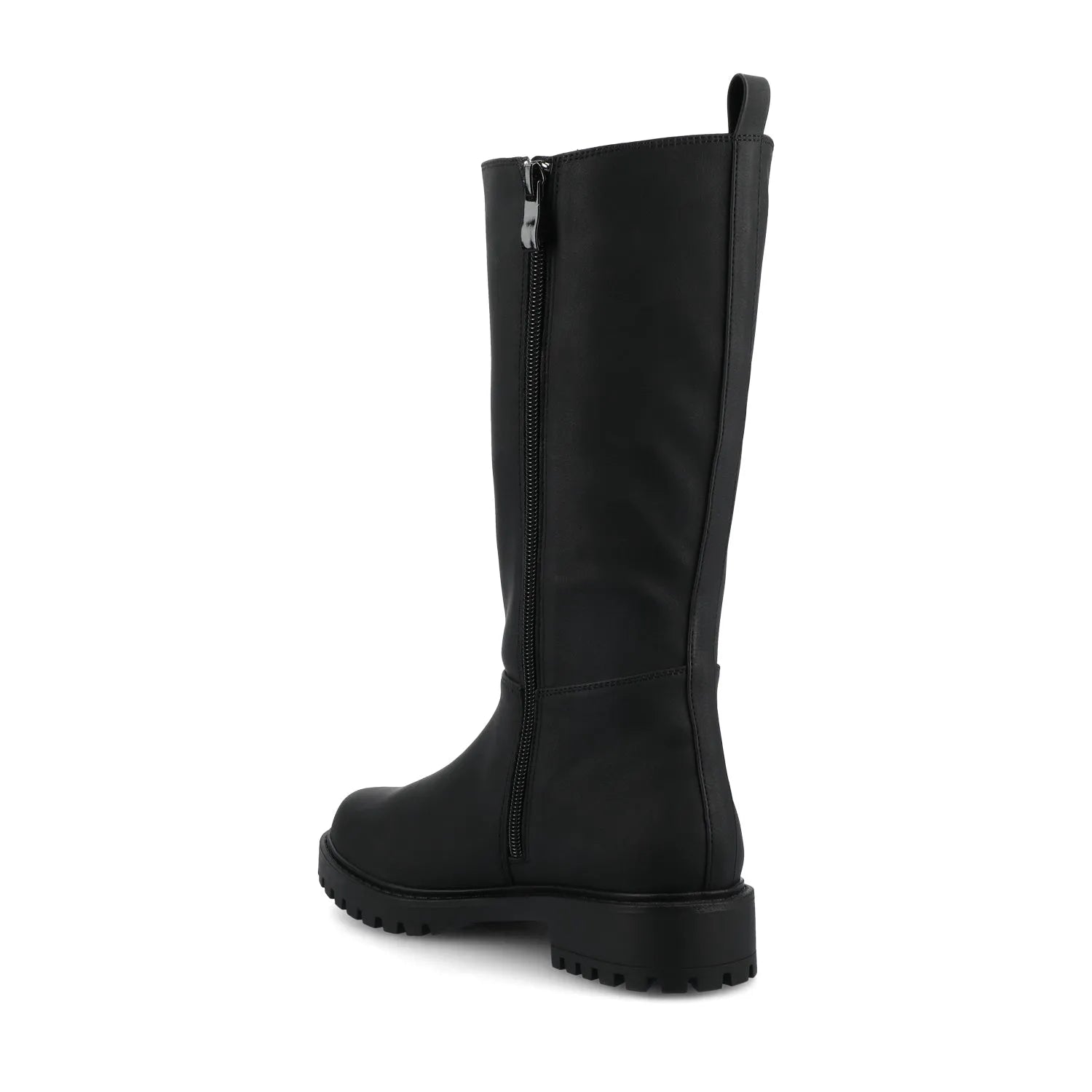 Brandi Knee-High Boots in Extra Wide Calf - Vintage Black