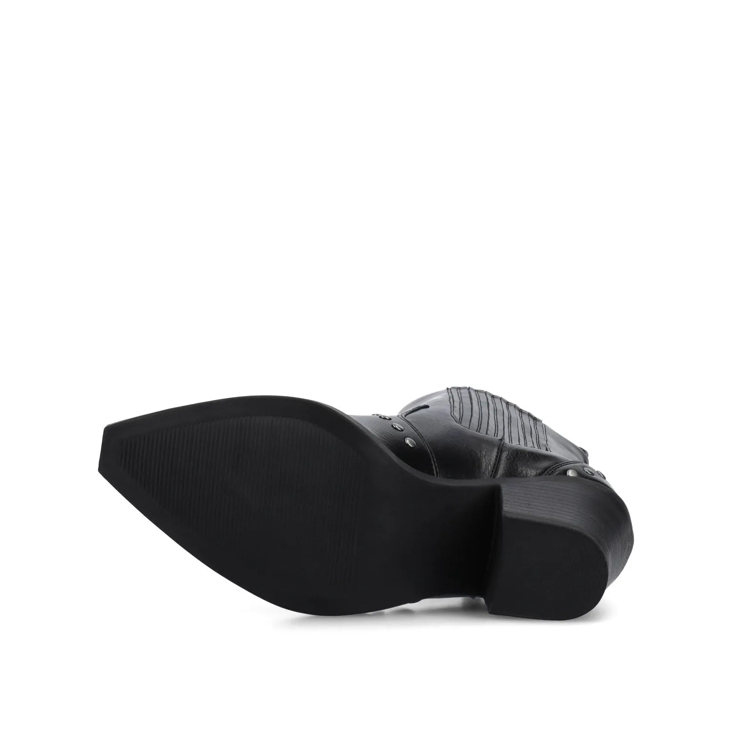 BRAYLEE WESTERN ANKLE BOOTIES - Black