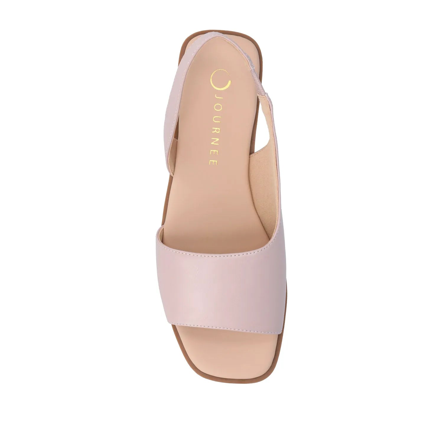 Brinsley Wide Vegan Leather Sandals in Lilac
