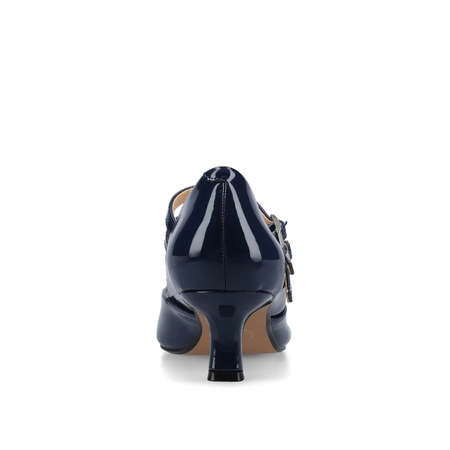 CARNATION MARY JANE PUMPS - Navy