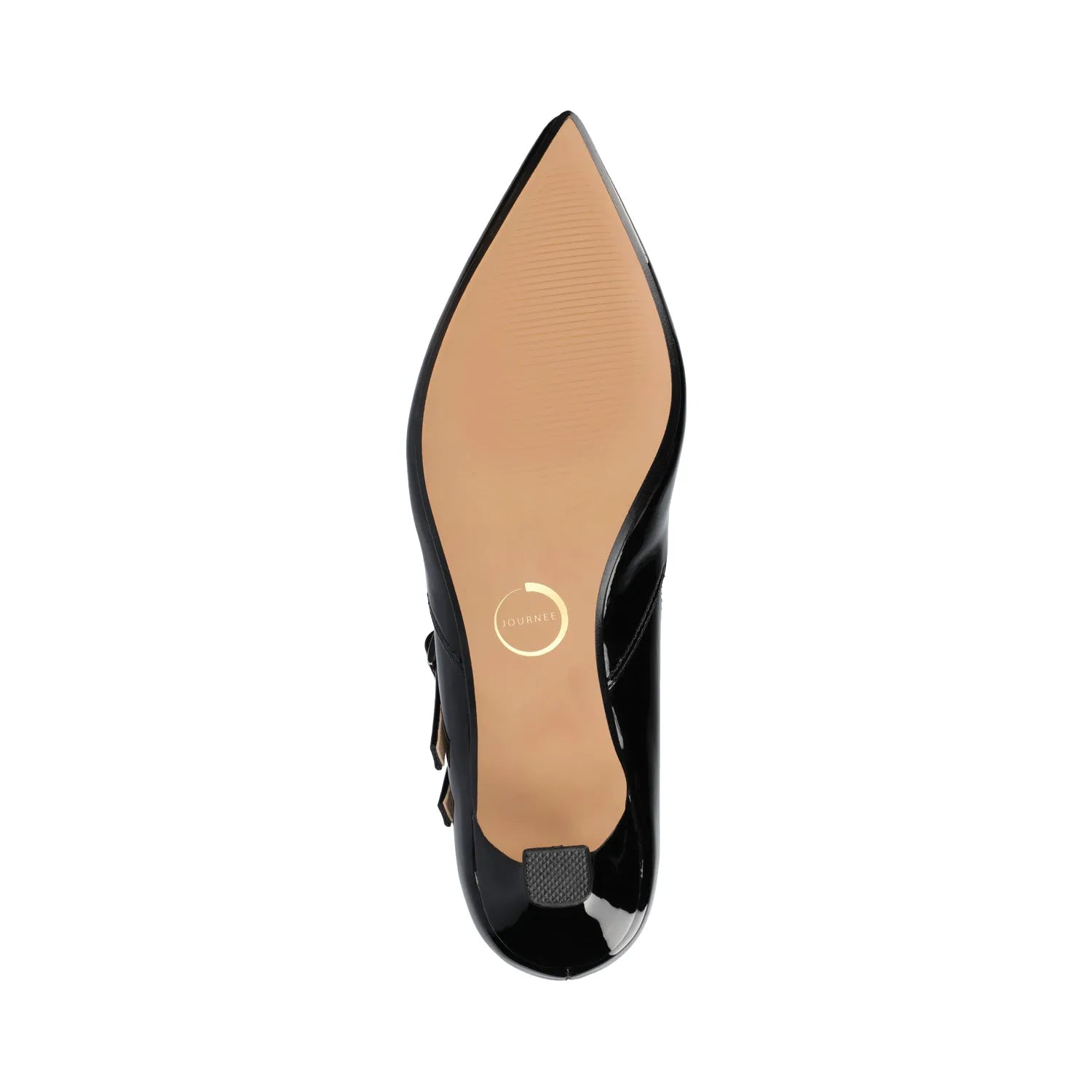 CARNATION MARY JANE PUMPS - Patent Black