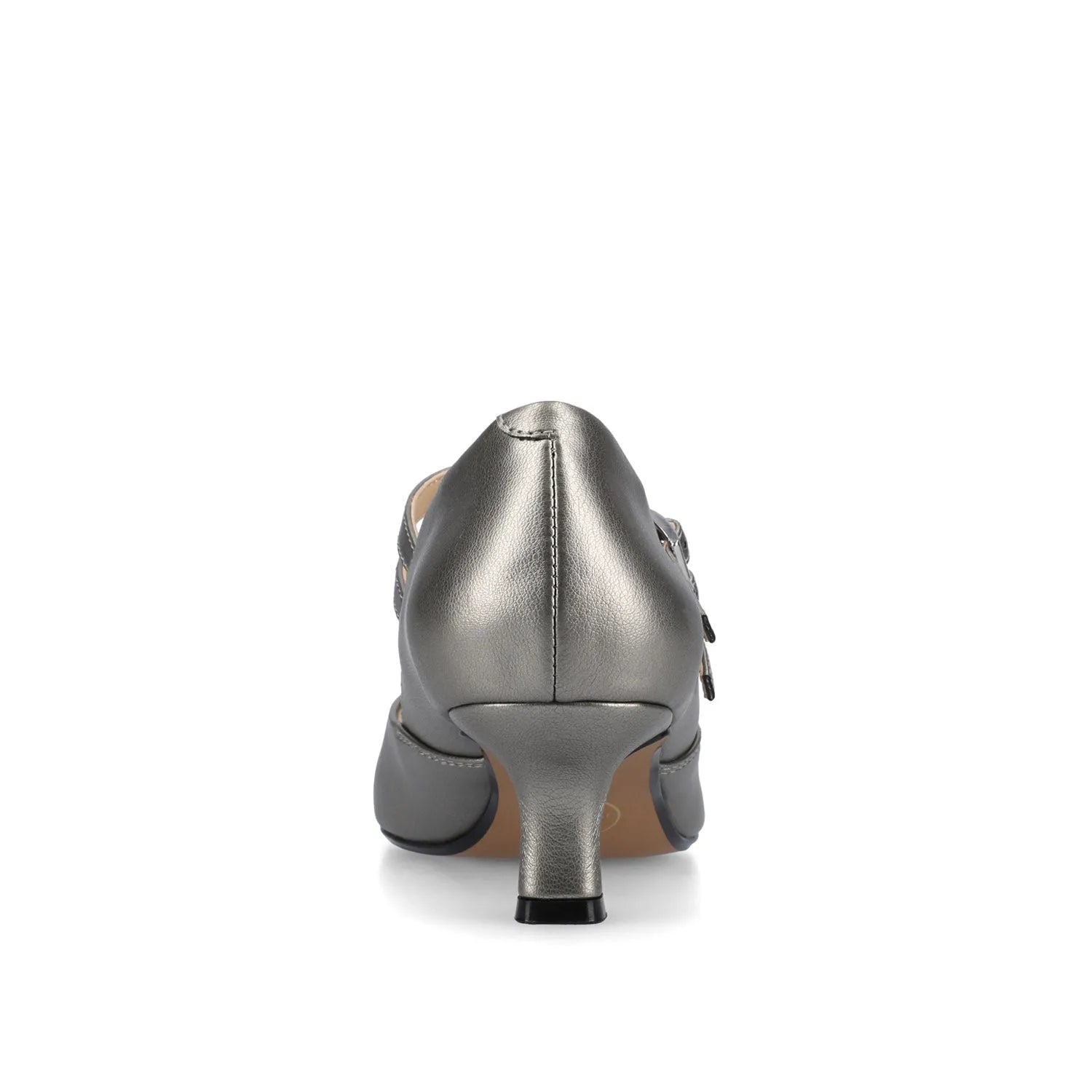 Carnation Mary Jane Pumps in Wide - Pewter