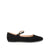 Black Faux Suede