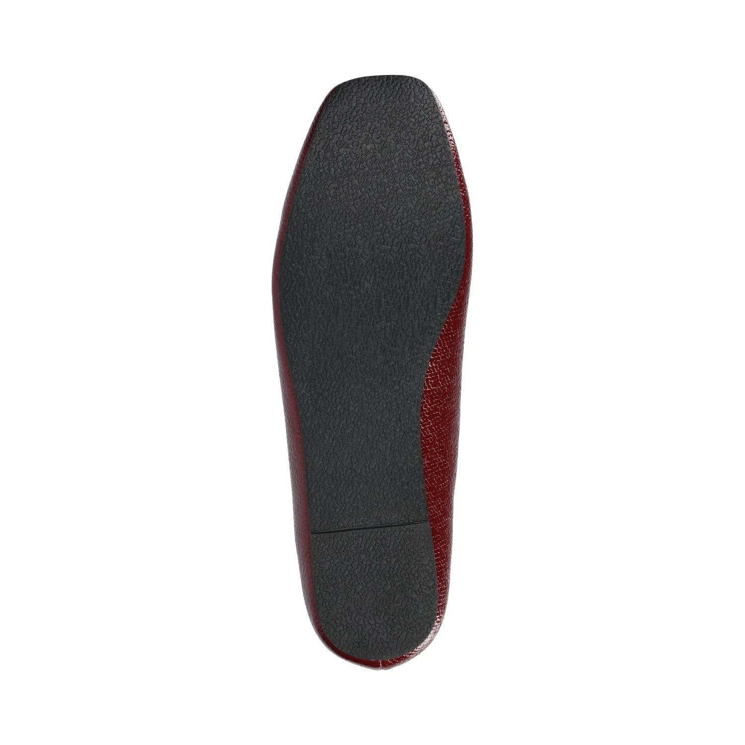 Carrie Dress Flats in Oxblood