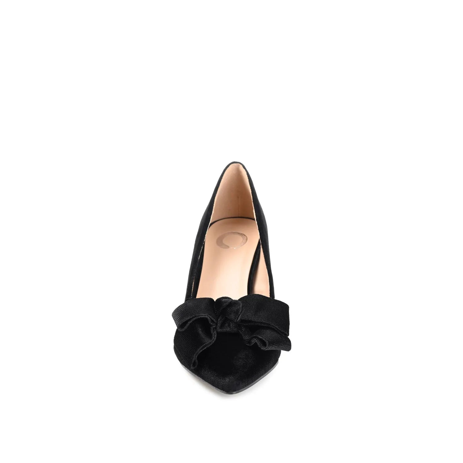 CRYSTOL Stiletto Pump Heels in Wide - Black