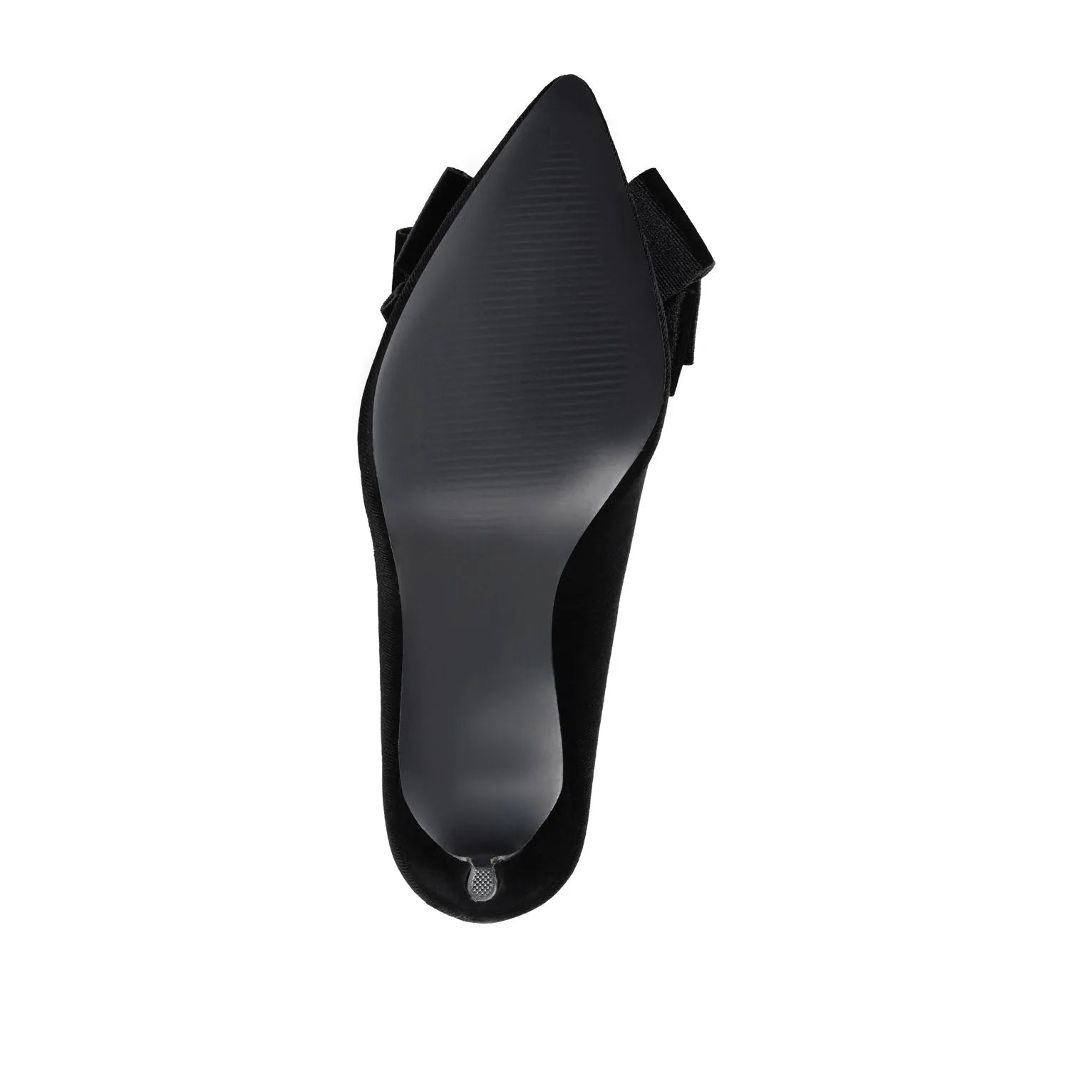 CRYSTOL Stiletto Pump Heels in Wide - Black