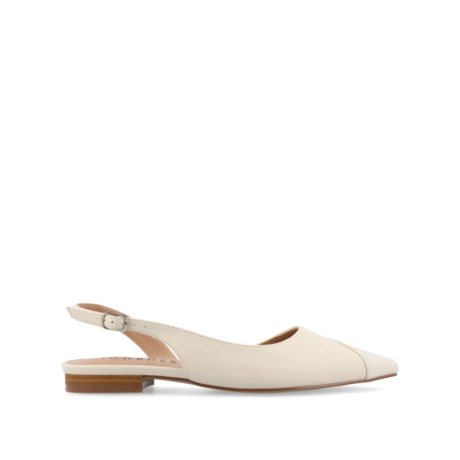 Daphne Ballet Flats in Ivory Tweed