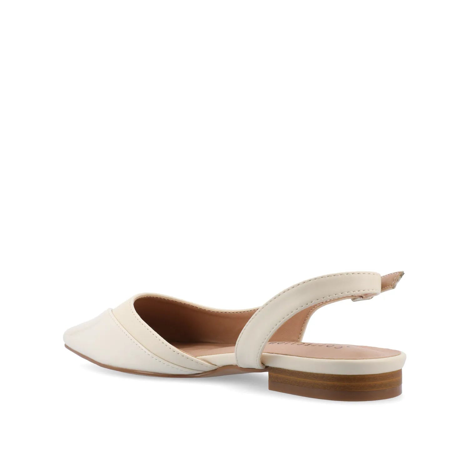 Daphne Ballet Flats in Ivory Tweed