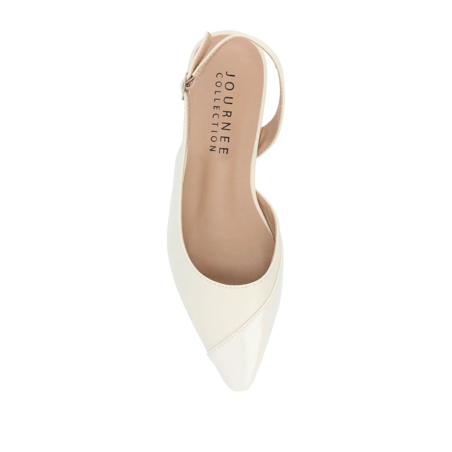 Daphne Ballet Flats in Ivory Tweed