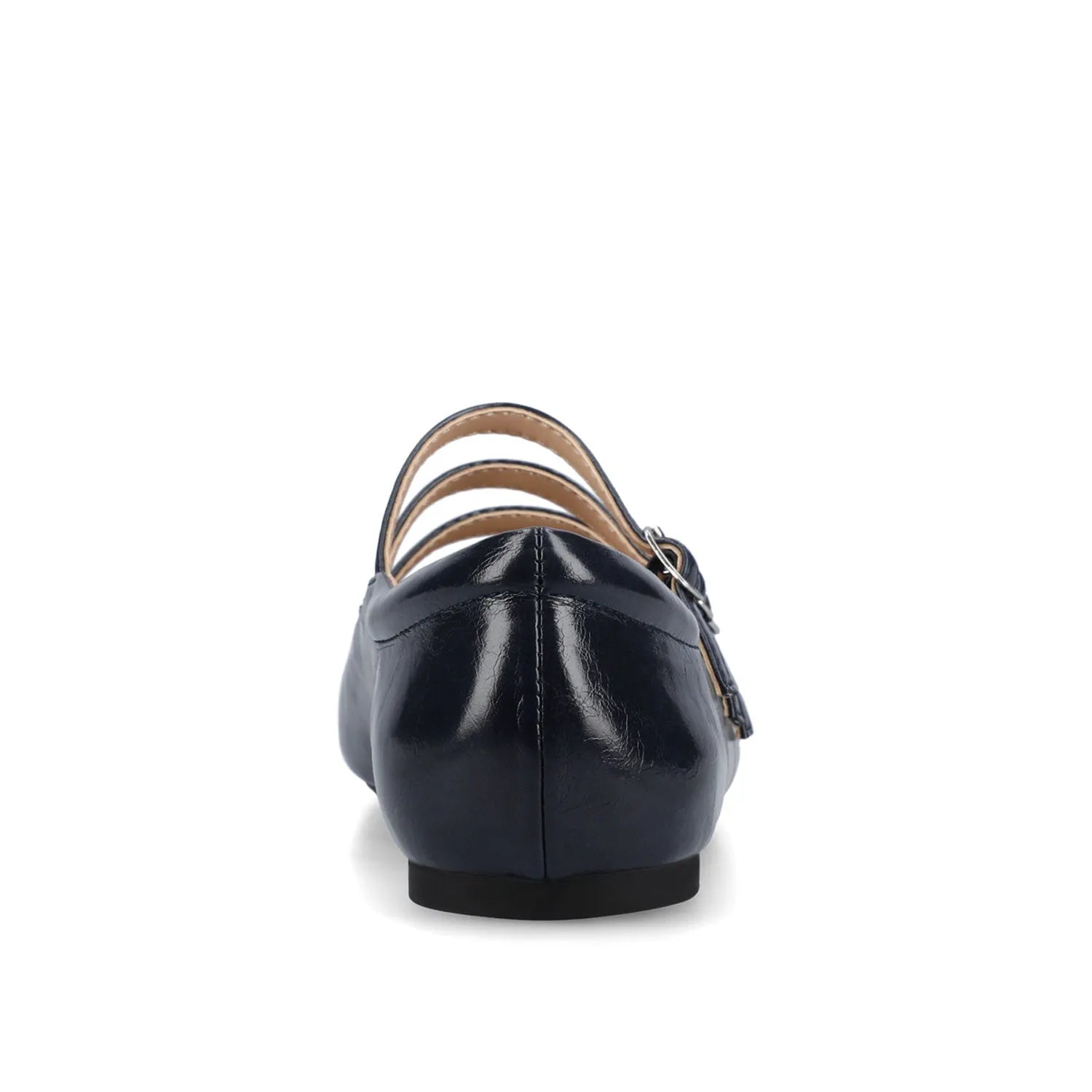 DARLIN BALLET FLATS IN STATEMENT - Crinkle Navy
