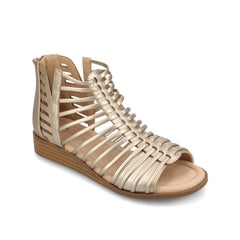 Delilah Gladiator Sandals in Statement - Champagne