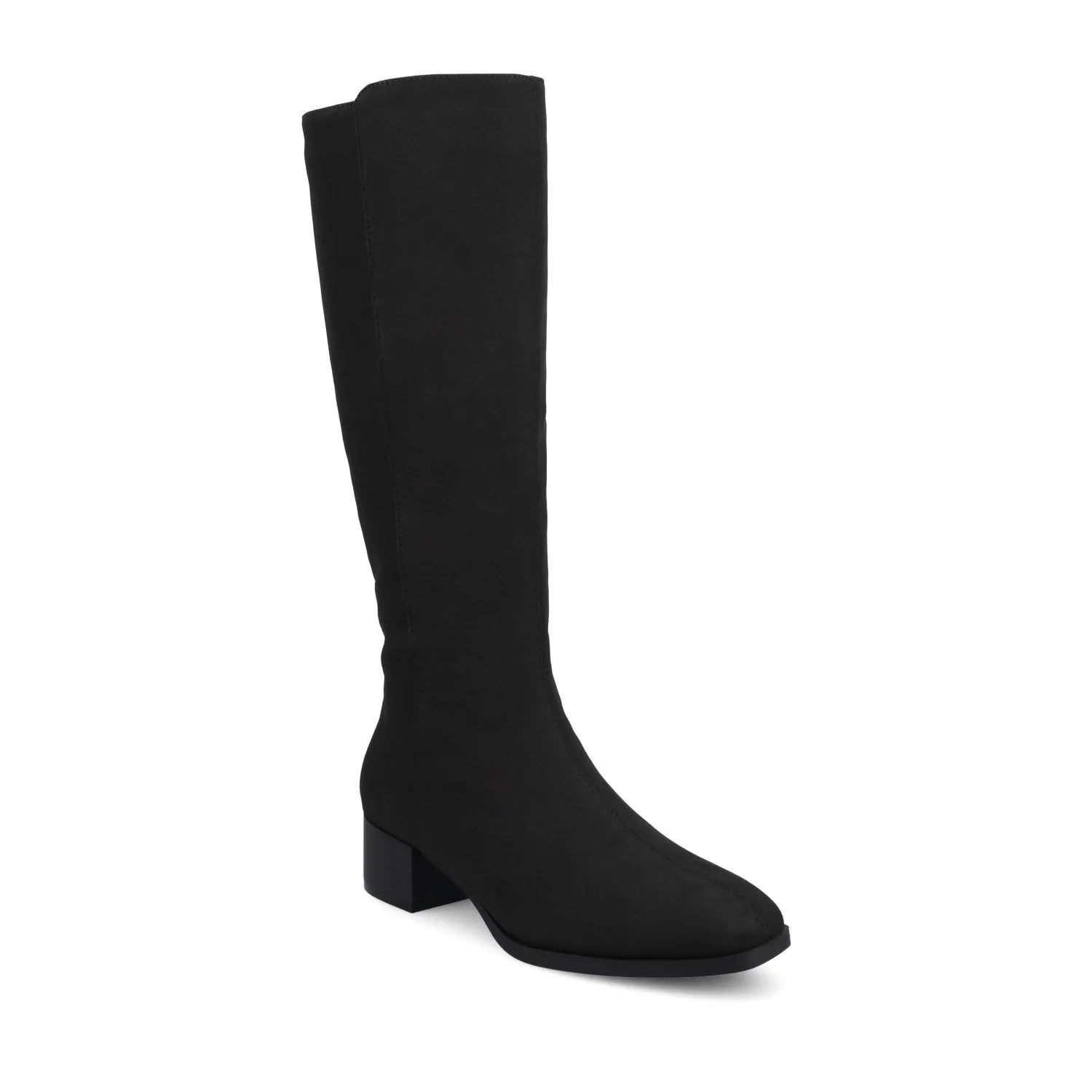 Black  Faux Suede
