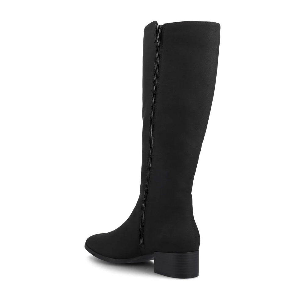 Black  Faux Suede