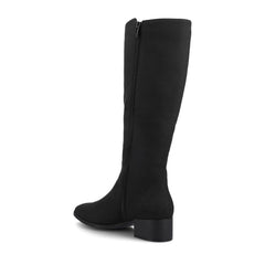 Black  Faux Suede