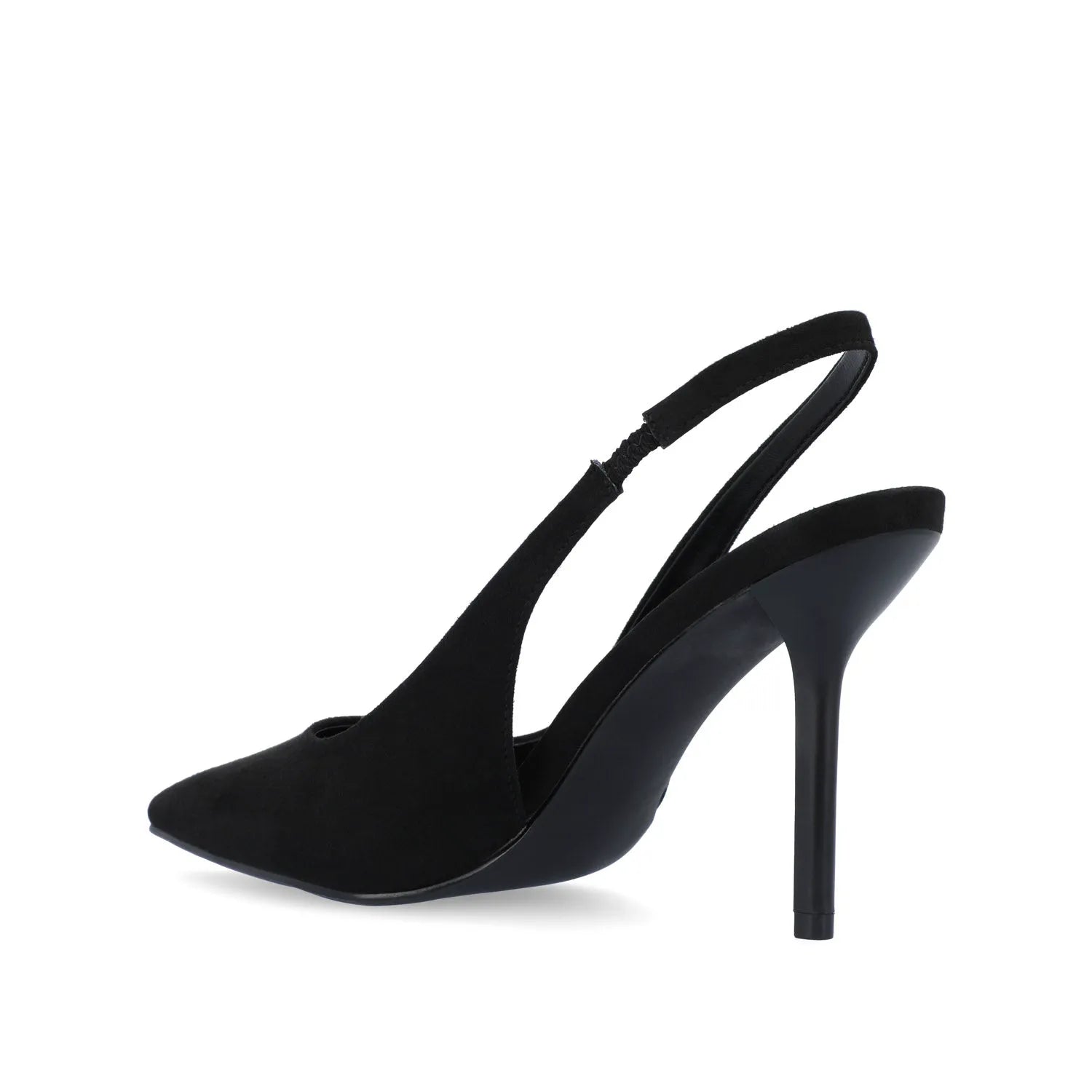 Black Faux Suede