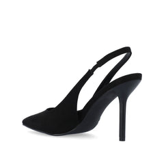 Black Faux Suede
