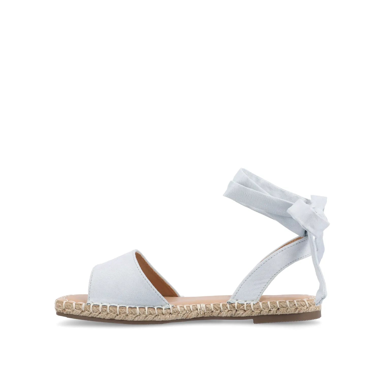 Emelie Wide Espadrille Sandals - Blue