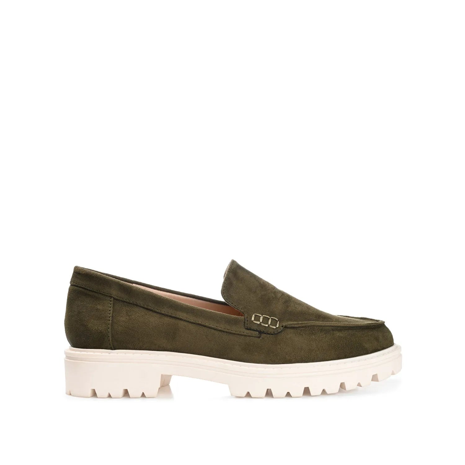 Olive Faux Suede