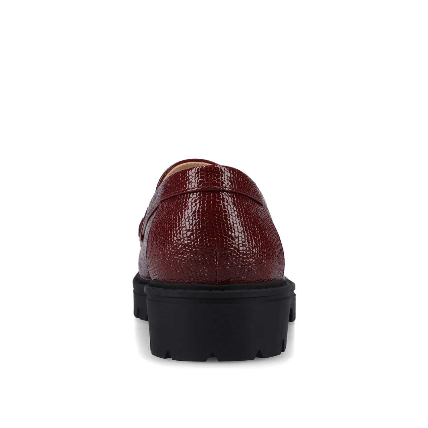 Erika Wide Slip-On Loafer in Oxblood
