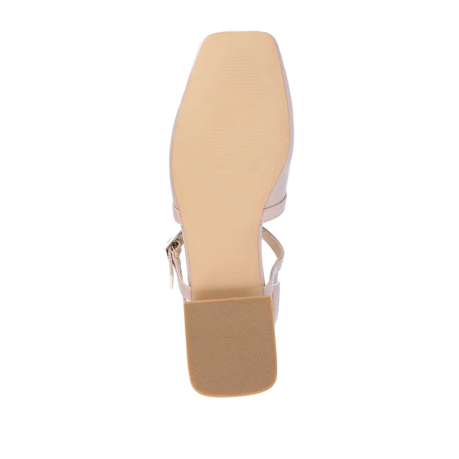 Gretchenn Patent Heeled Flats - Blush