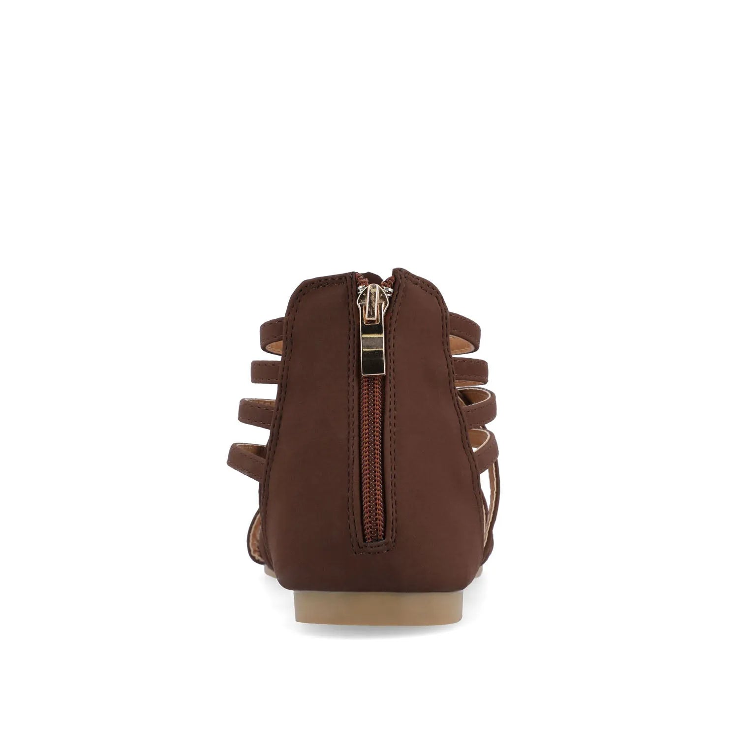 HANNI GLADIATOR SANDALS IN WIDE - Brown PU