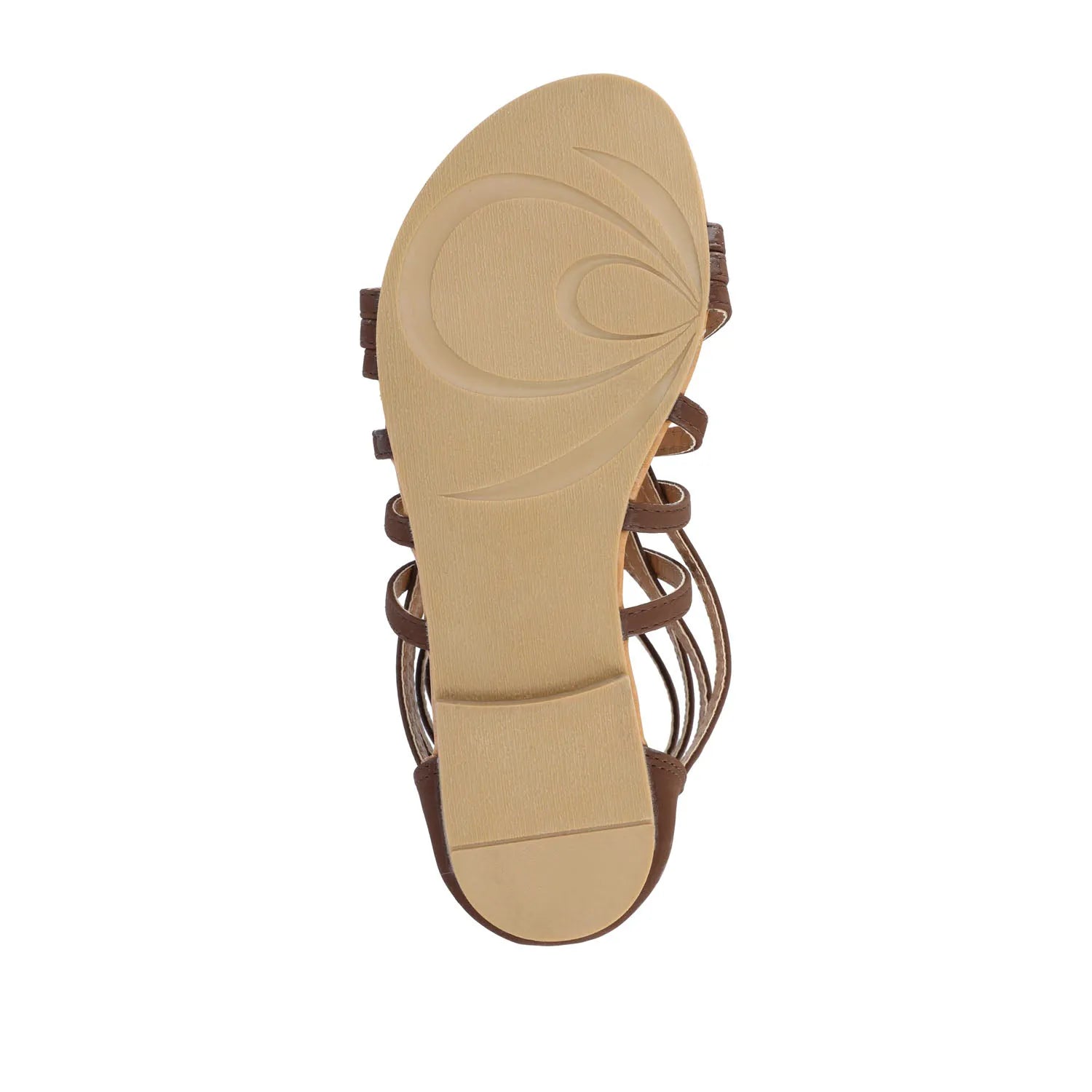HANNI GLADIATOR SANDALS IN WIDE - Brown PU