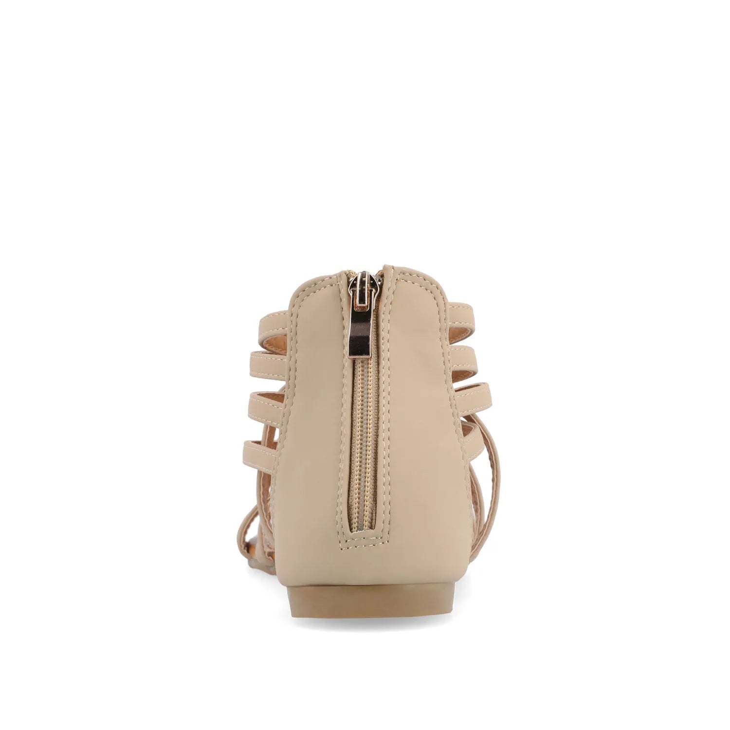 HANNI GLADIATOR SANDALS IN VEGAN LEATHER - Nude PU