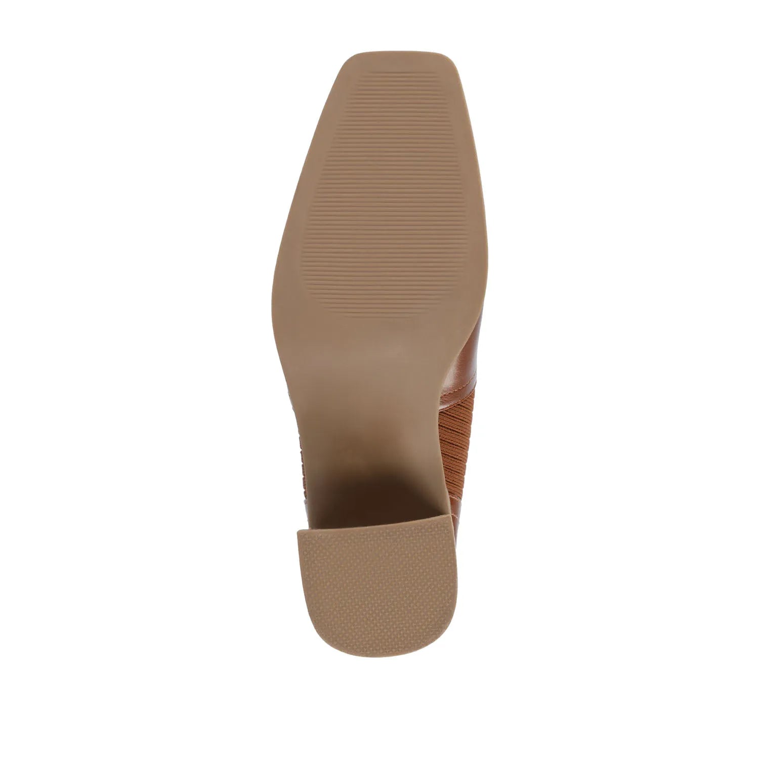 Harlowe Chelsea Booties in Vegan Leather - Brown