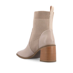 Harlowe Chelsea Booties in Wide - Taupe